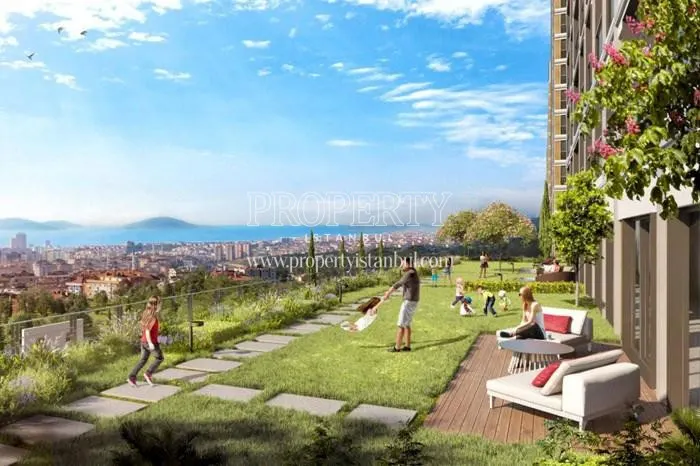 Yesilmavi Maltepe compound garden