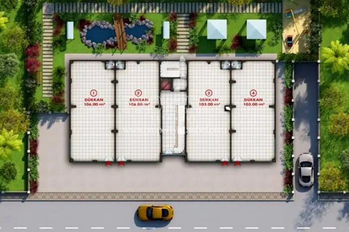Yesilyurt Konaklari layout plan