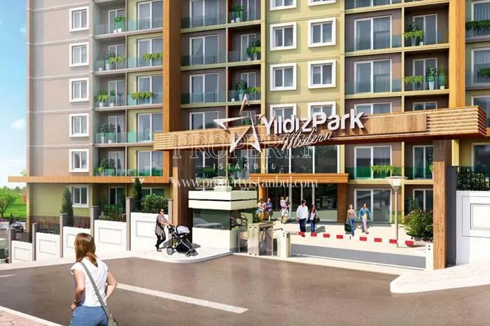 Yildiz Park Modern compound gate