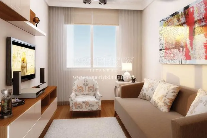 Small living room in Yildiz Park Modern homes