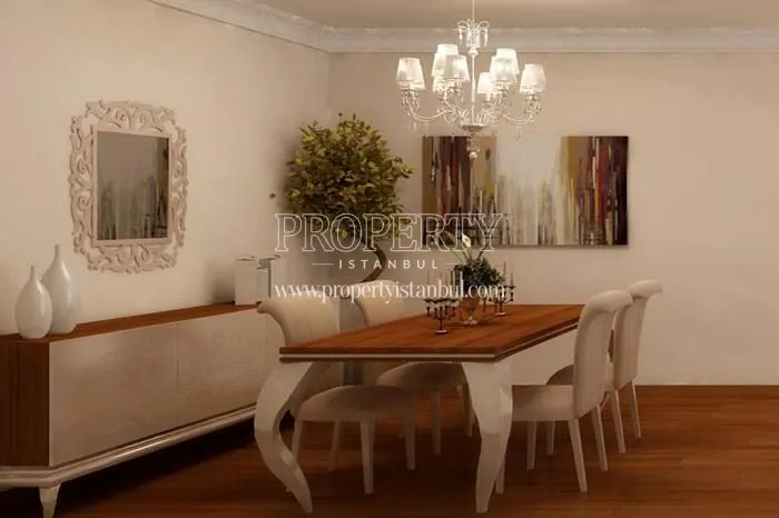 One of the dining rooms in Yildiz Park Modern