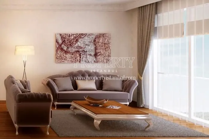 One of the living rooms in Yildiz Park Modern