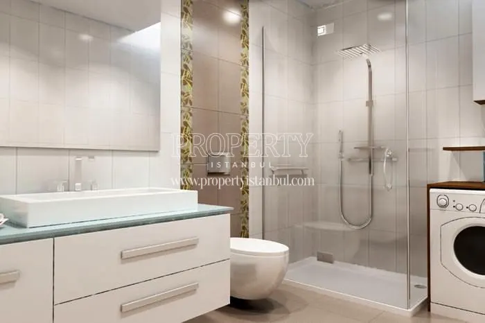 One of the bathrooms in Yildiz Park Modern