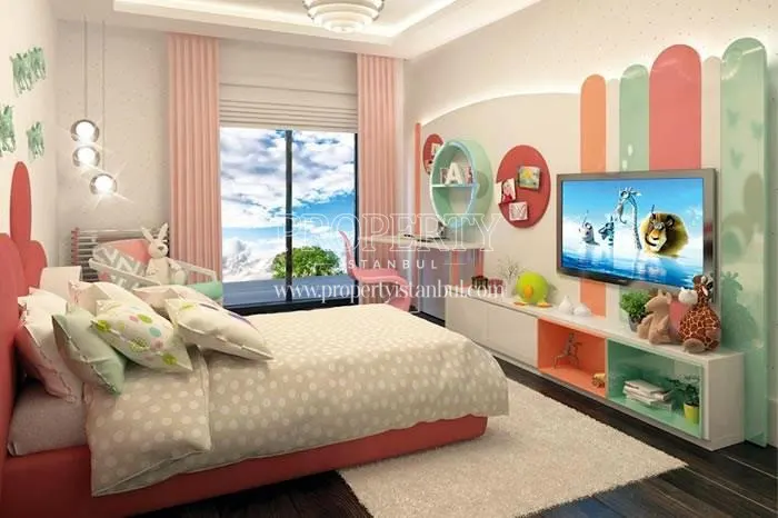 Girl's bedroom in Yonca Villapark