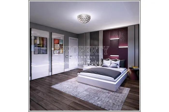 Spacious master bedroom in Yonca Villapark
