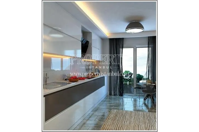 One of the kitchens in Yonca Villapark