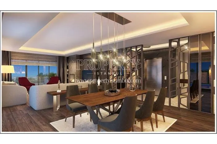 Spacious living room in Yonca Villapark