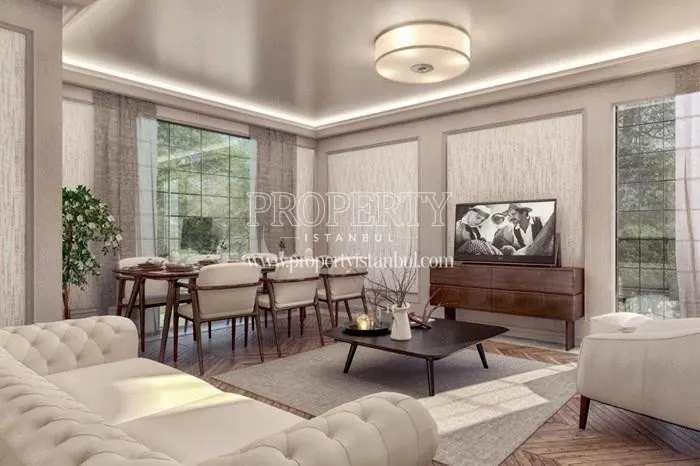 One of the living rooms in Yor Palas