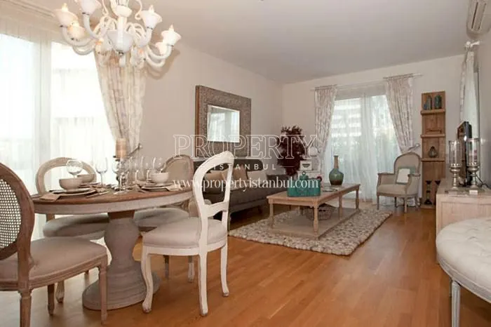Spacious living room in Yorum Istanbul