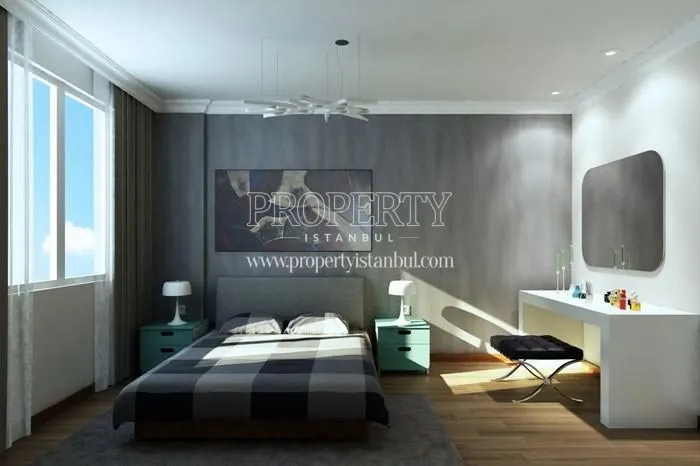One of the master bedrooms in Yuksel Konaklari