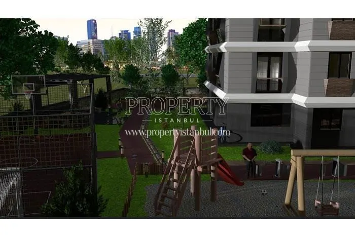 Playground for children in Zer Bostanci
