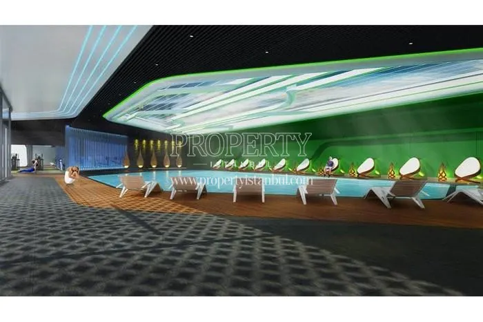 Indoor swimming pool in Zer Goztepe