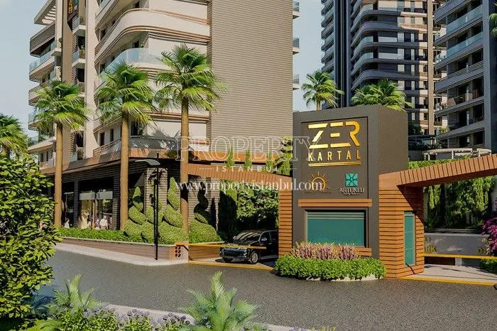 The entrance of Zer Kartal