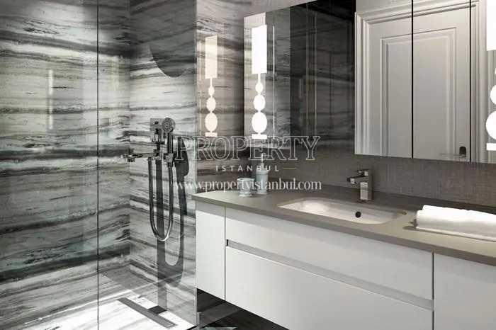 One of the bathrooms in Ziverbey 34