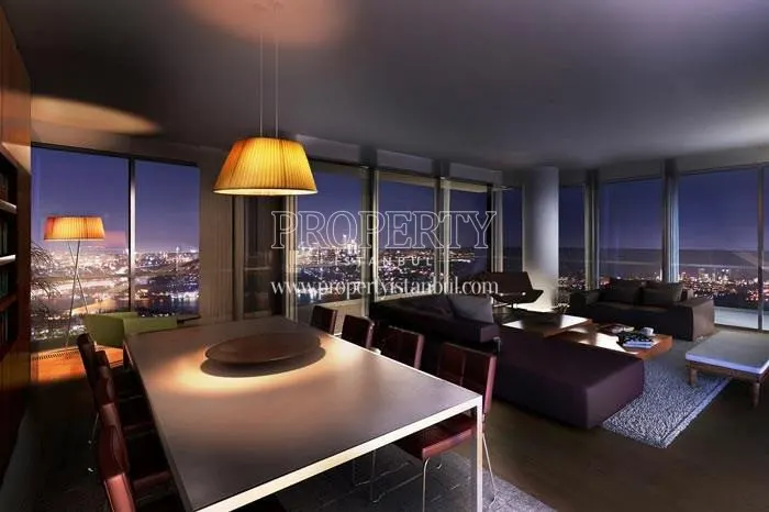 One of the living rooms in Zorlu Center