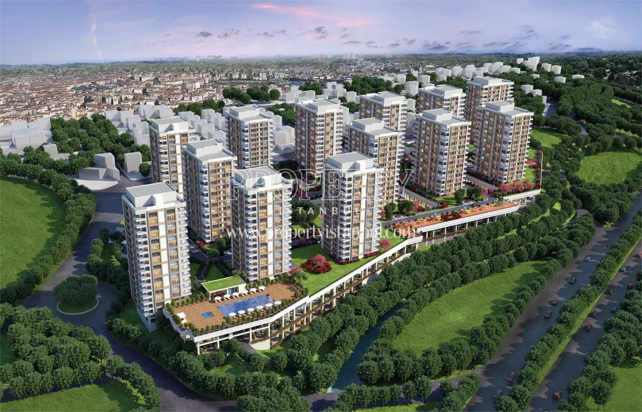 Agaoglu Cekmekoy Park blocks