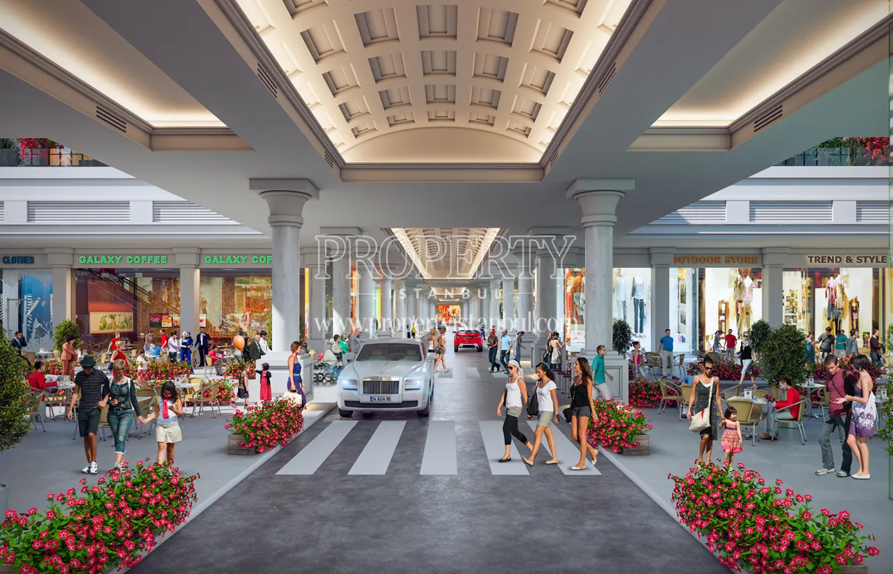 Agaoglu Cekmekoy Park shopping area