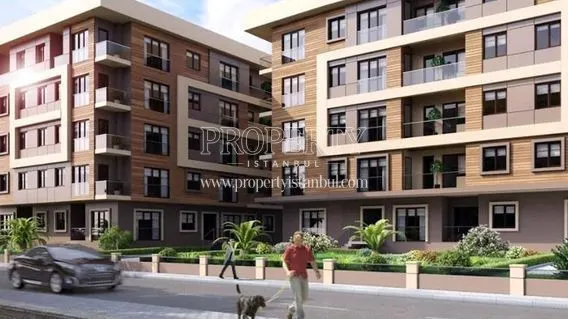 Akpinar Sitesi from the outside