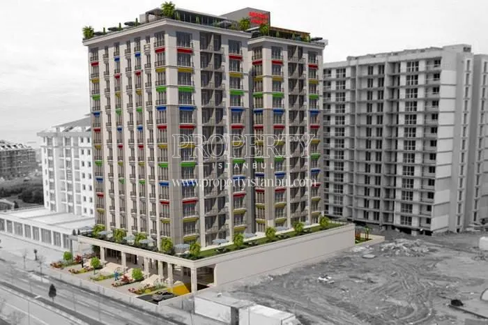 Arifoglu Residence compound when it was under construction