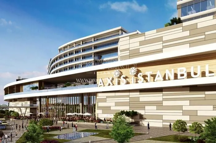 Shopping center in the Axis Istanbul project