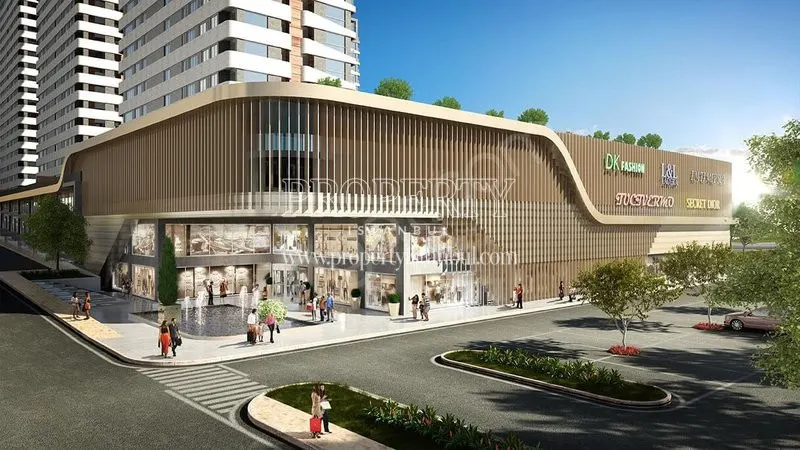The shopping center in Babacan Premium