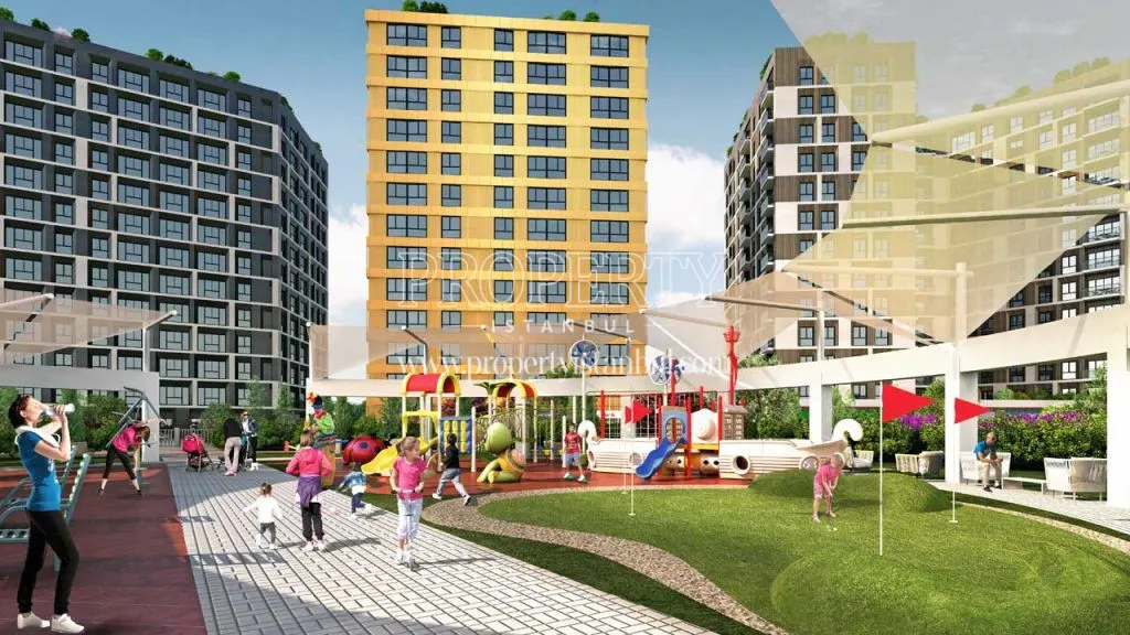 Entertainment and sports area in Babacan Port Royal