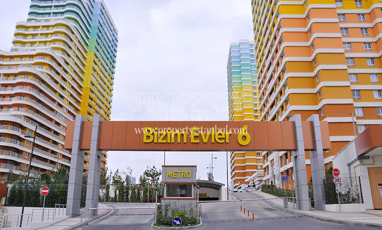 The entrance of Bizim Evler 6 Metro