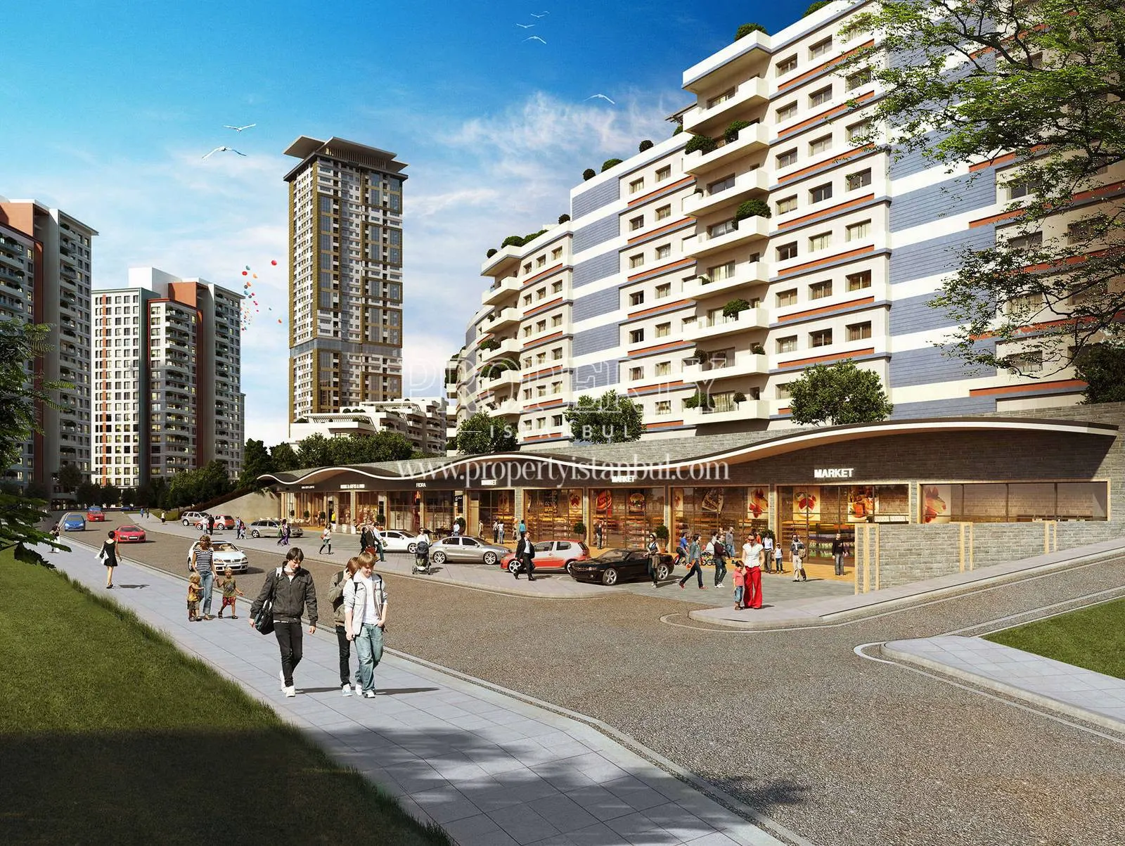 Bulvar Istanbul Cadde compound