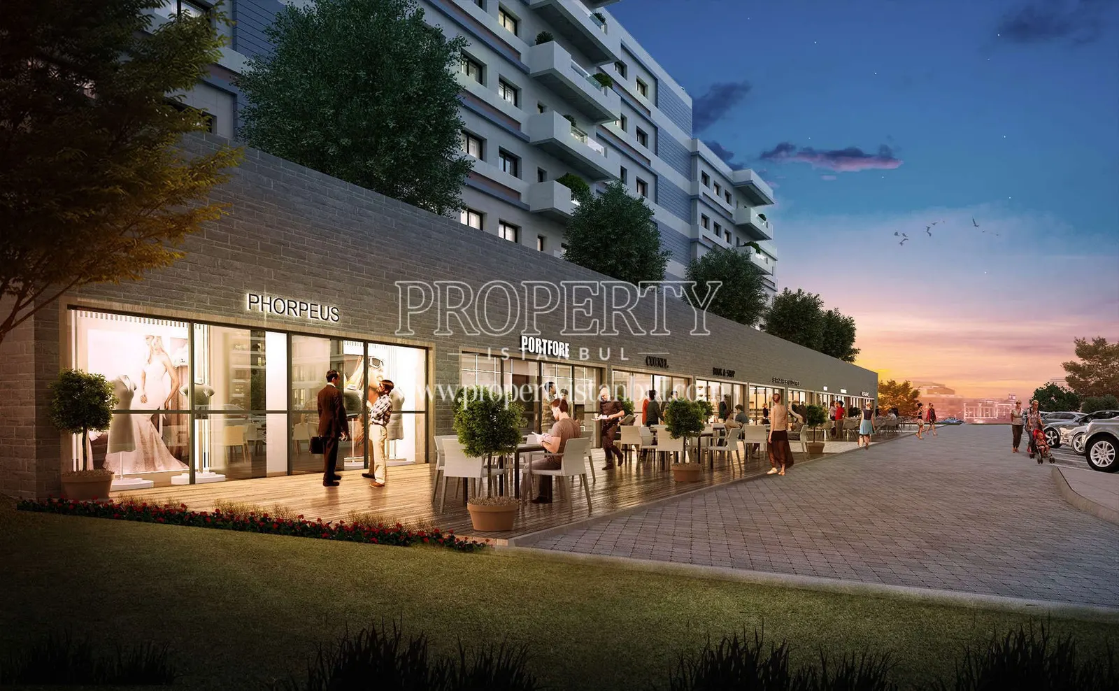 Bulvar Istanbul Cadde shopping area
