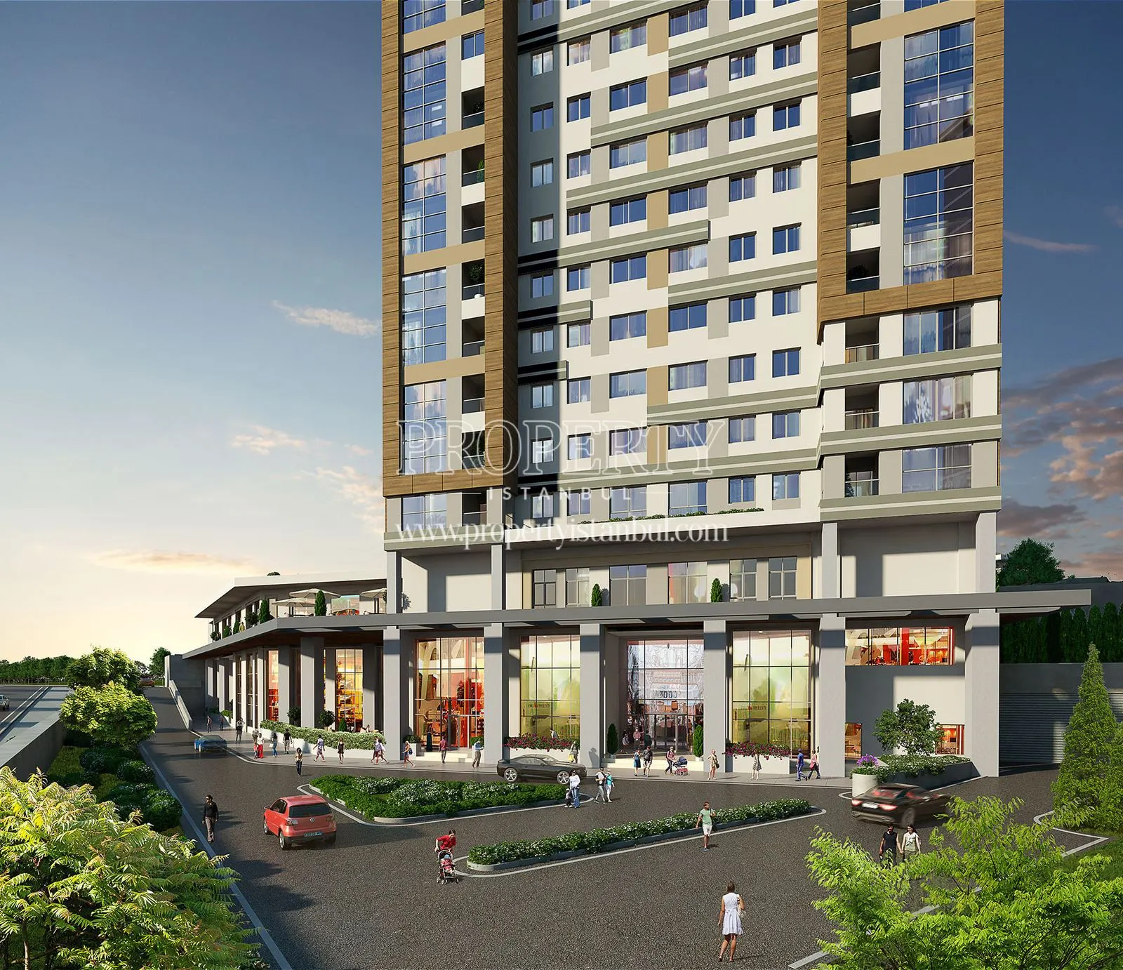 Bulvar Istanbul Cadde building