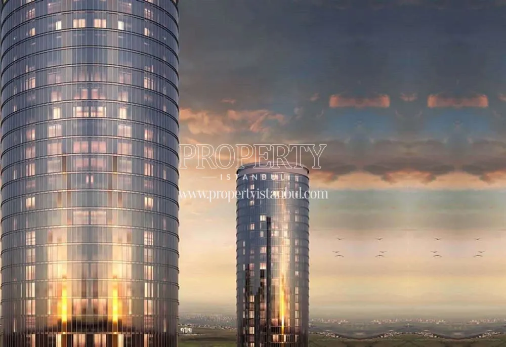 The towers of Burc Istanbul