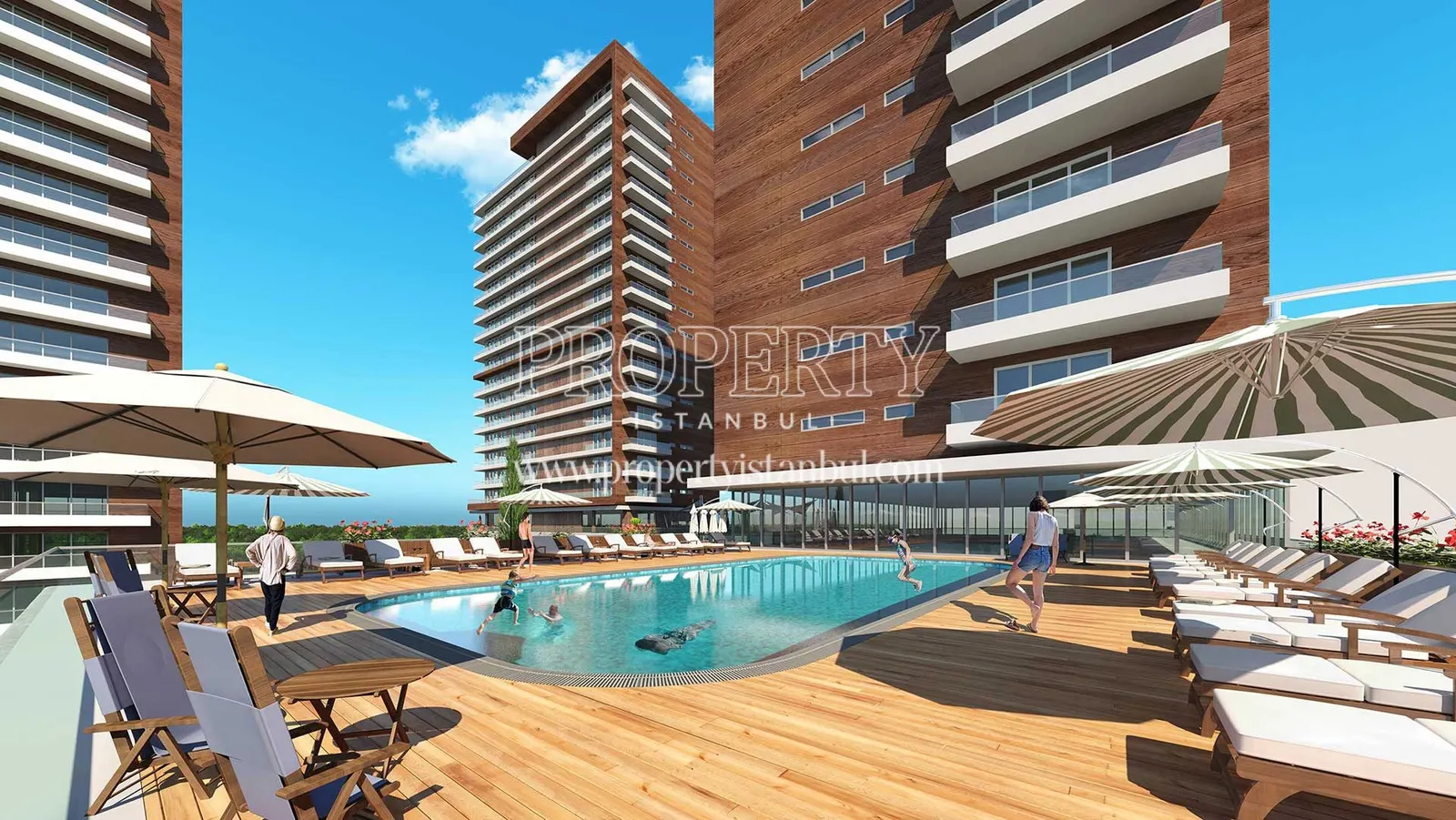 Core Living outdoor swimming pool