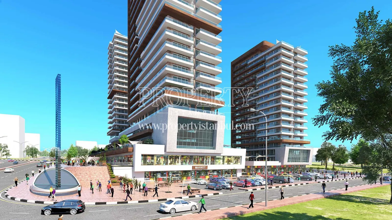 Core Living compound from the corner