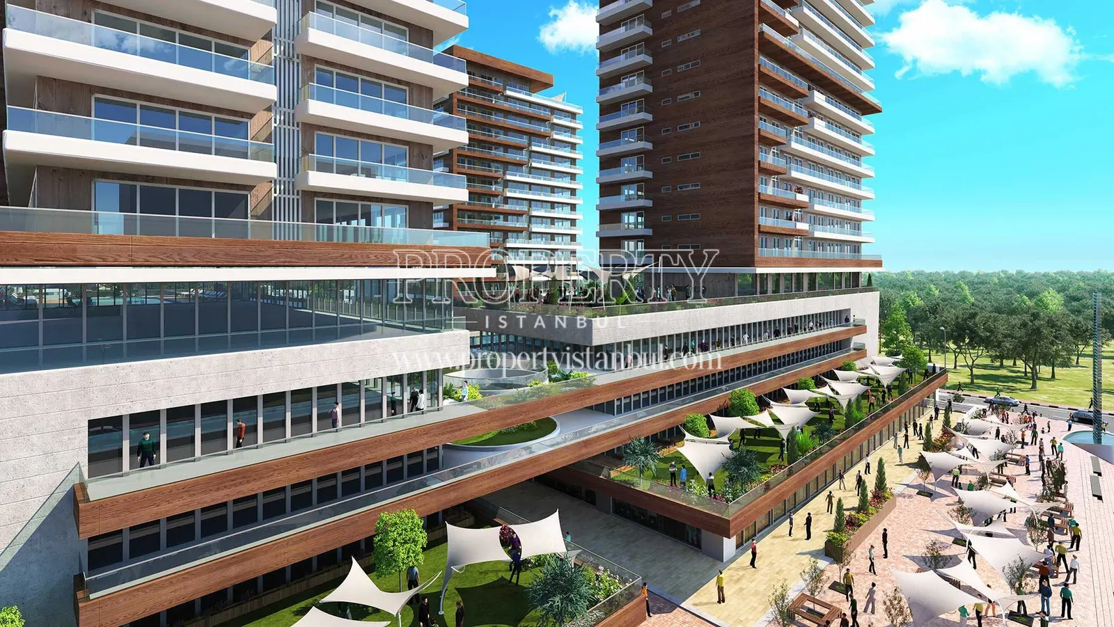 Core Living shopping area
