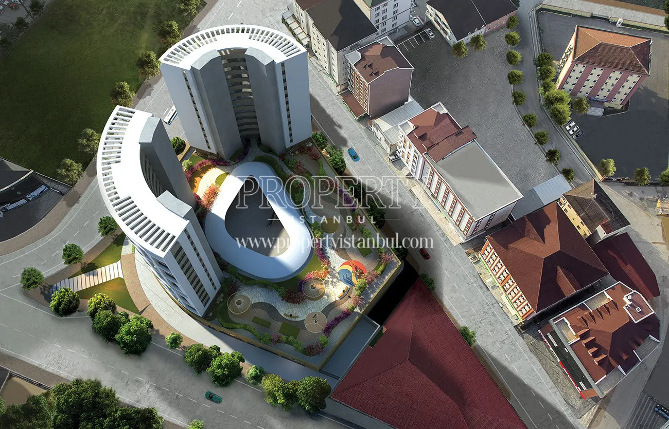 Denge Towers from above