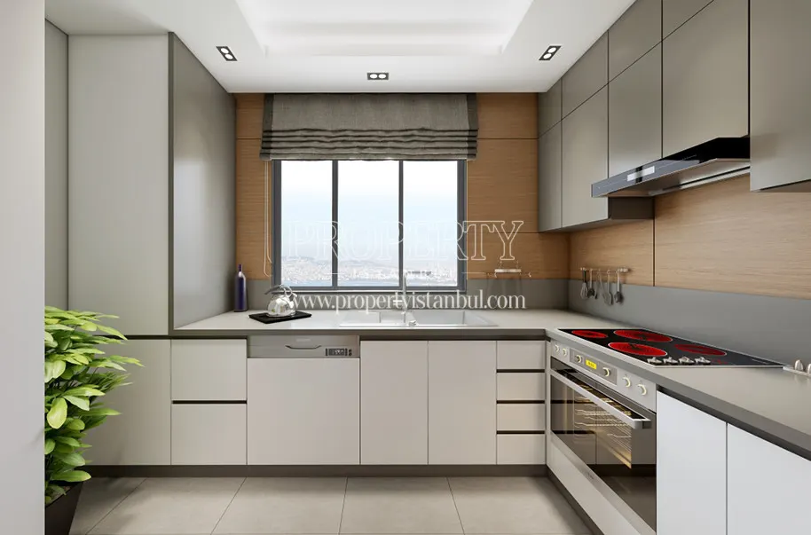 Deniz Apartmani Suadiye kitchen