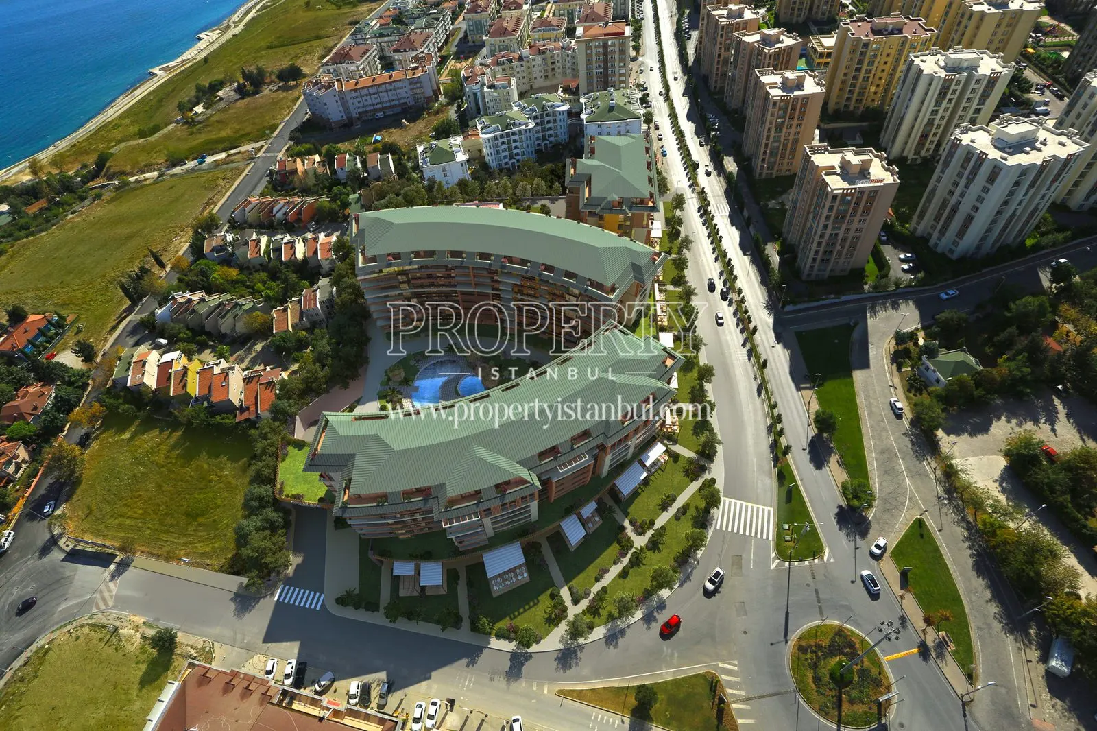 The panoramic view of Dia Mare Mimaroba