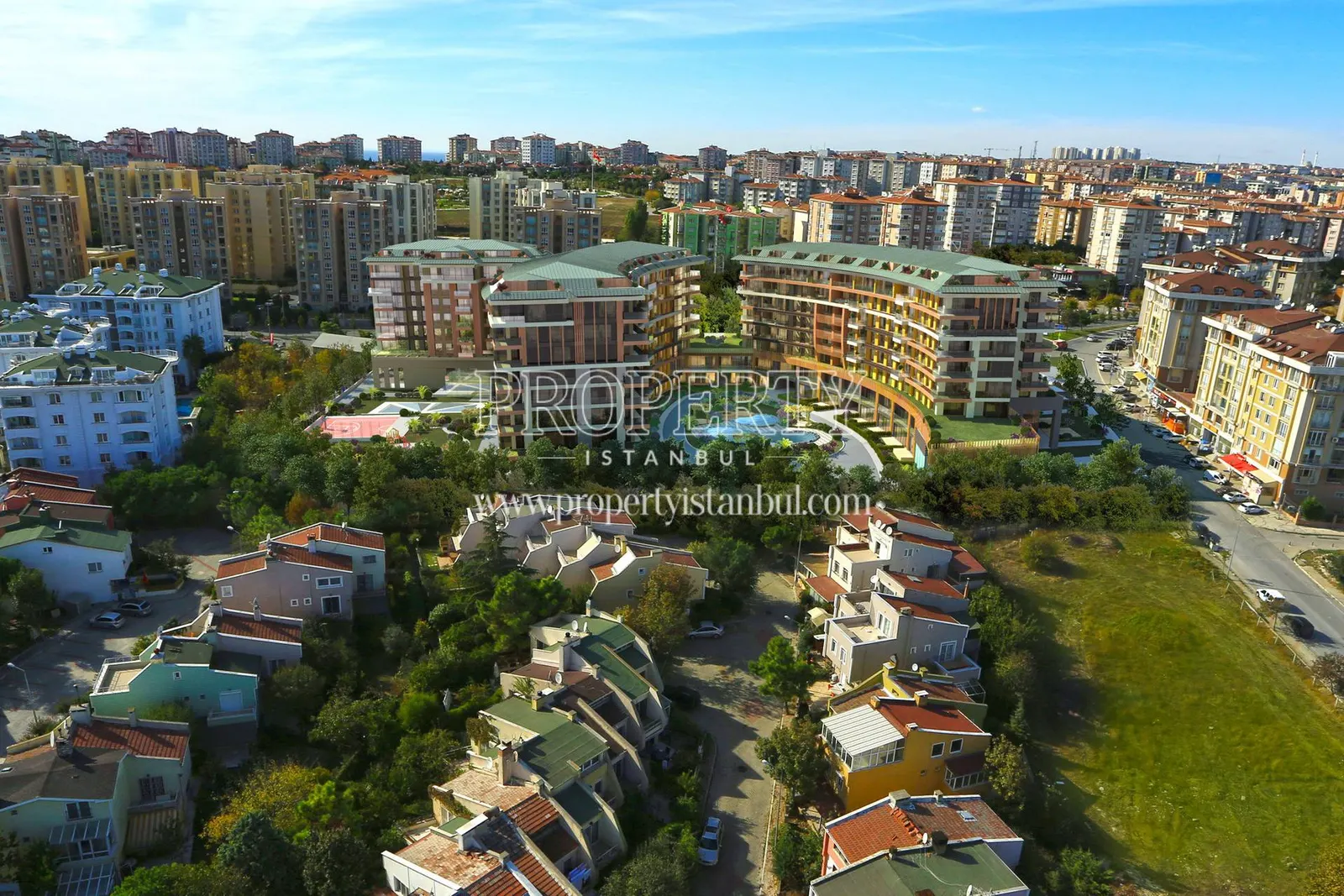 Dia Mare Mimaroba compound from above