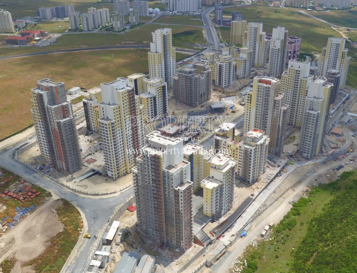 Emlak Konut Ispartakule Evleri under construction