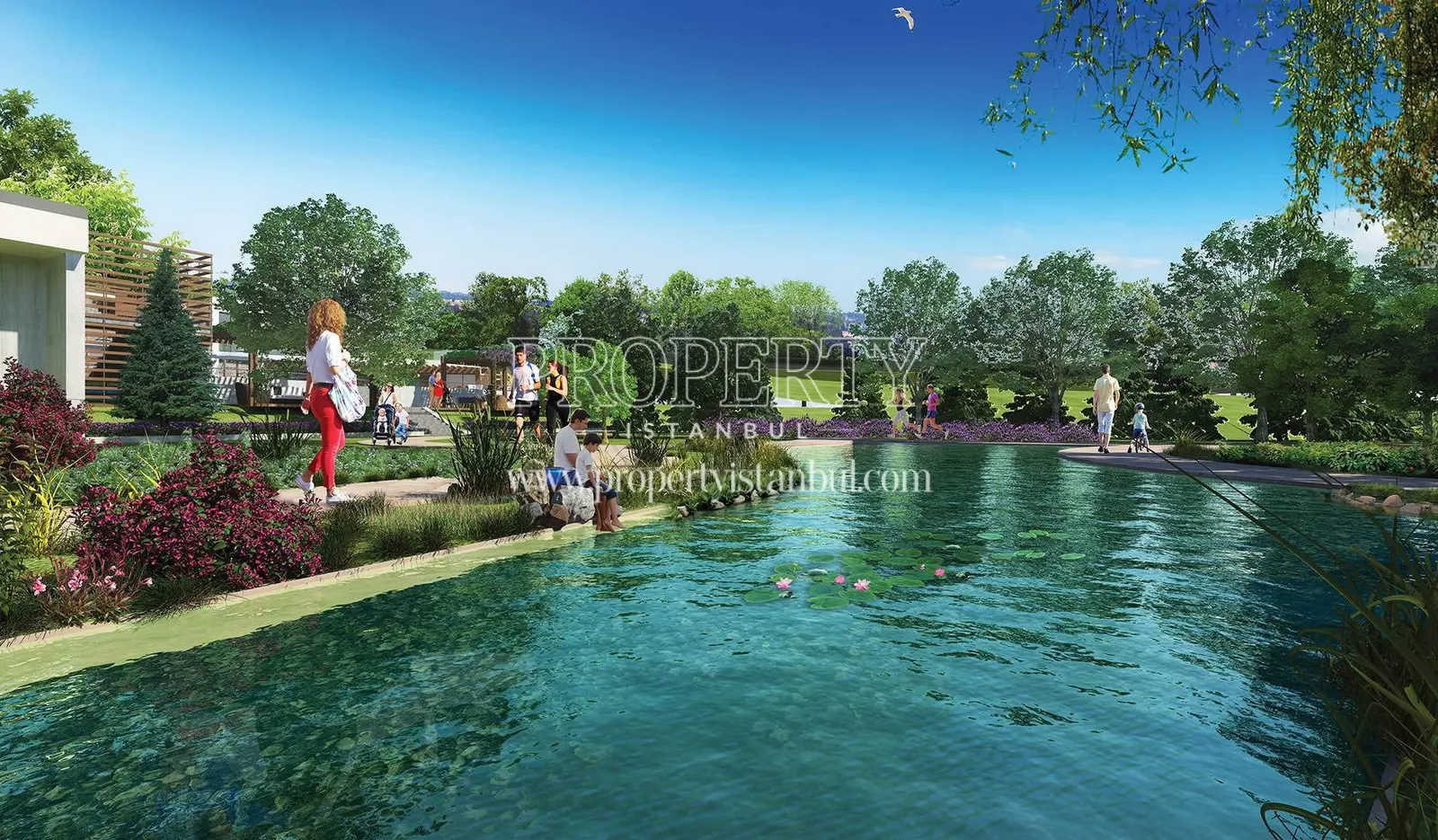 The pond in Eston Sehir Koru