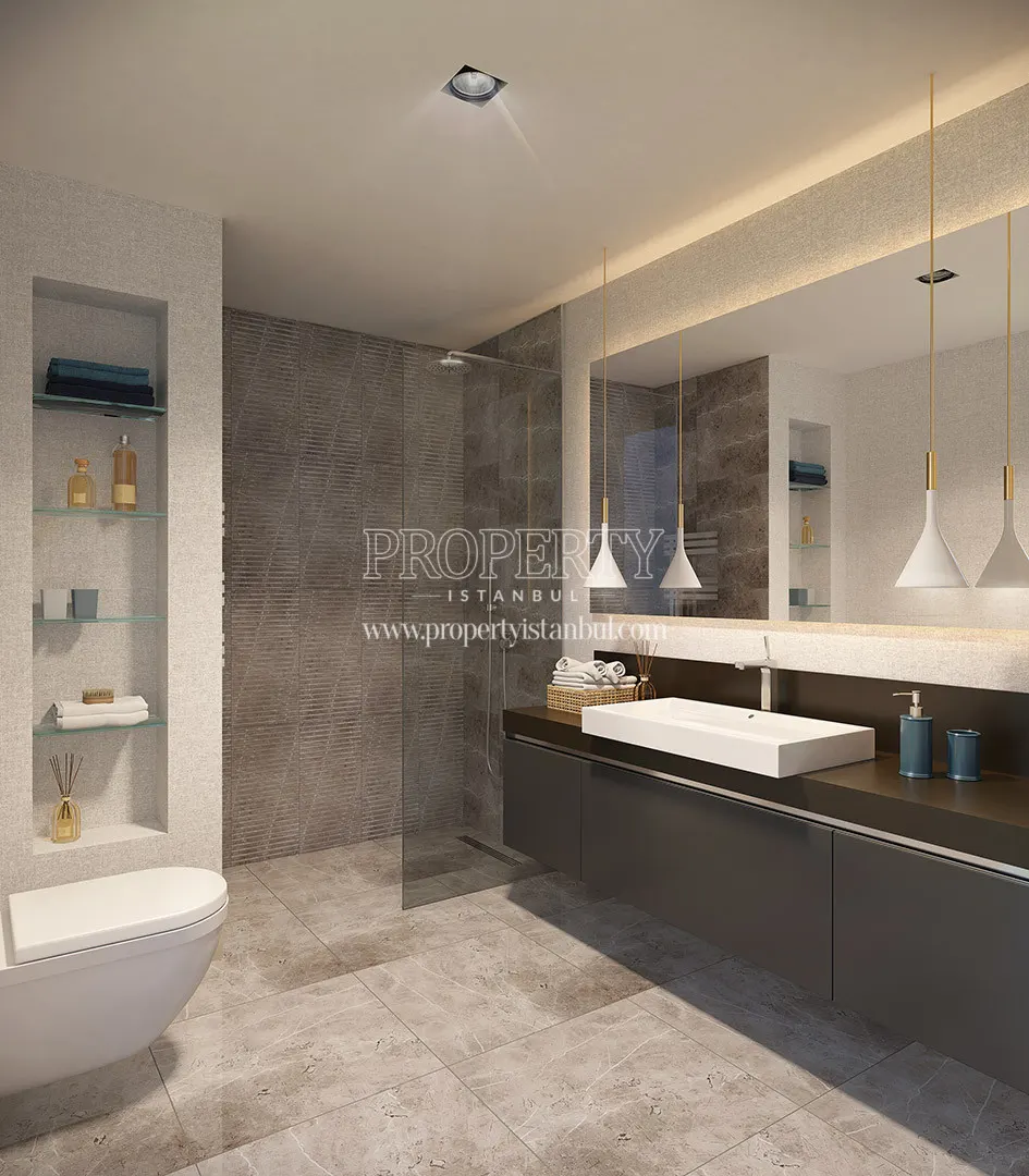 One of the bathrooms of Eston Sehir Koru