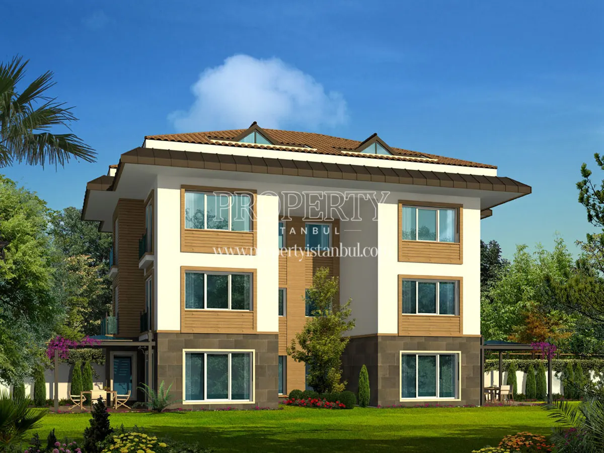The building project in Evcimen