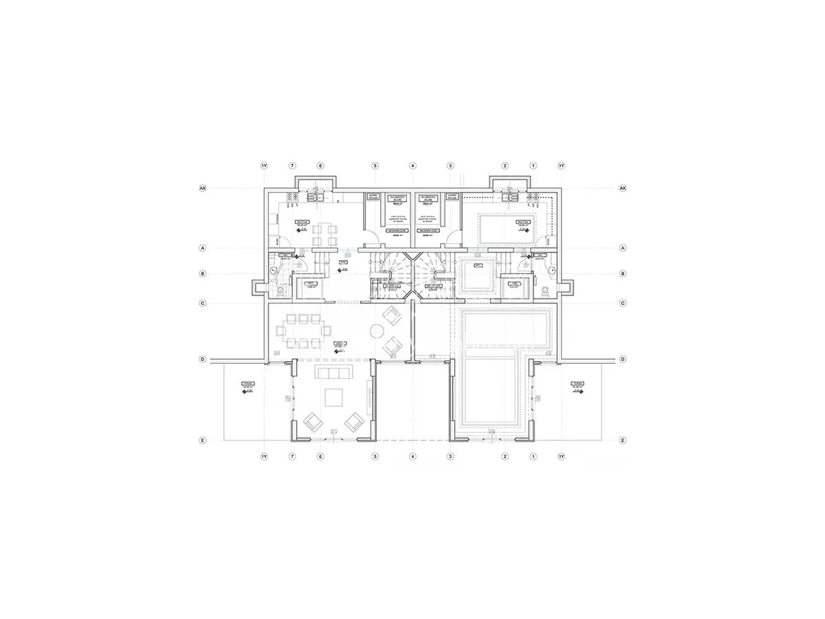The floor plan of Evcimen