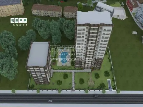 Evinpark Rezidans Suadiye from above