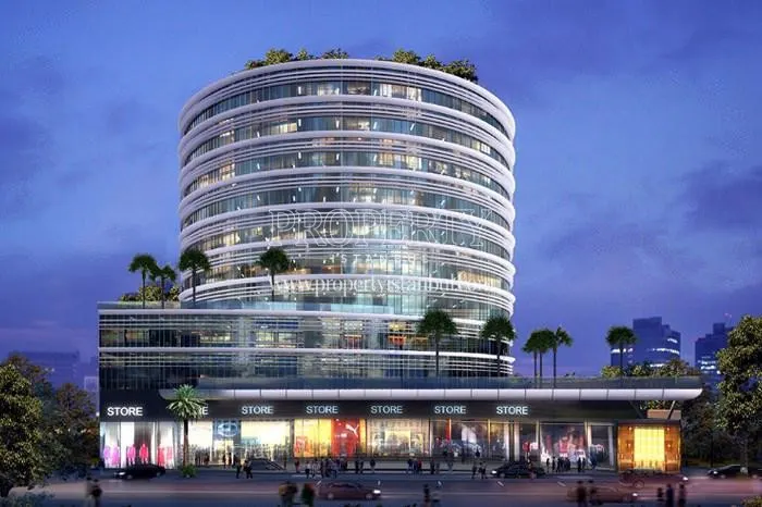 Fera Business Umraniye building at night
