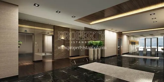 Florya Ofis Park corridor