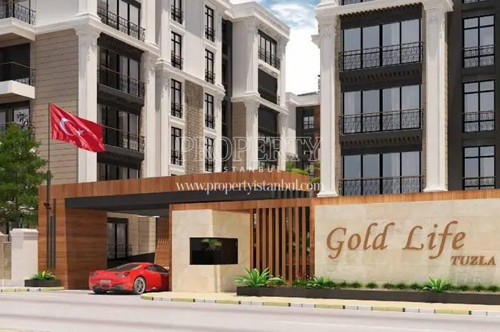 The entrance of Gold Life Tuzla