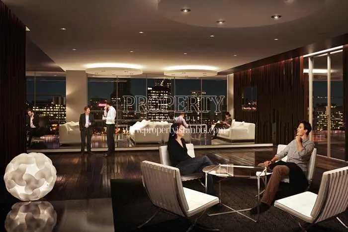 The lobby of iTower Bomonti