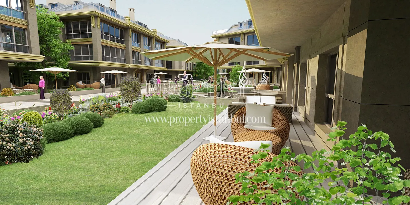 Ihlamur Konaklari Florya homes garden