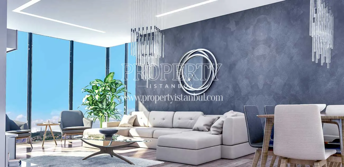 Iki Yaka Fikirtepe living room